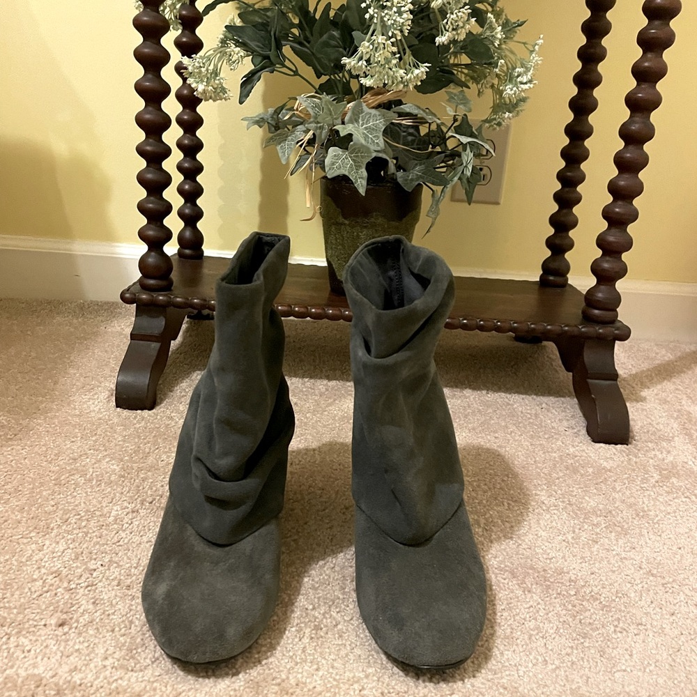 Steve Madden Suede Cuffed Booties